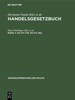 cover image of §§ 373–376, §§ 377–382